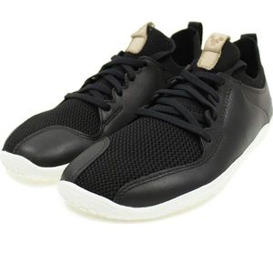 NIB Vivobarefoot Primus Knit in black leather.